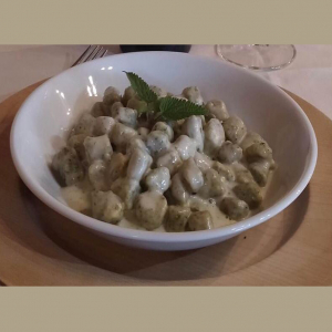 gnocchi polenta e ortiche_ Chalet Bielmonte